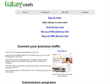 Tablet Screenshot of lukeycash.com